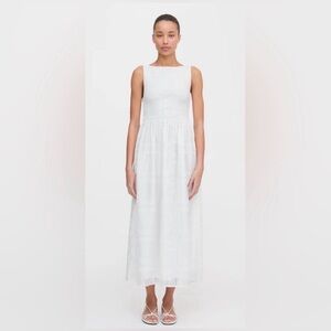 HILL HOUSE WHITE COSIMA NAP DRESS
